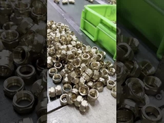 Compressie Messing Pex Crimp Fittings Afneembare Voor Pex Meerlaagse Waterpijp