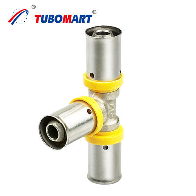 Pex Al Pex 90 graden Elbow Fittings 1/2 inch Sanitair Verwarming Fittings