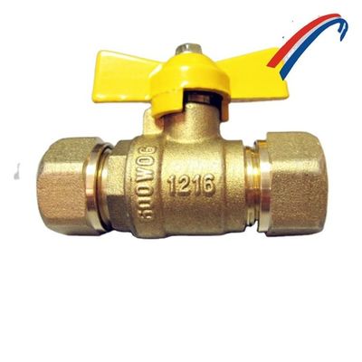 ODM Hoogwaardig Messing Gas Valve Commercieel 1/2 In Gas Ball Valve