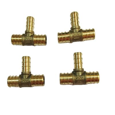 Hoogdrukcrimp-pex-fittings met een drukpercentage tot 200 psi
