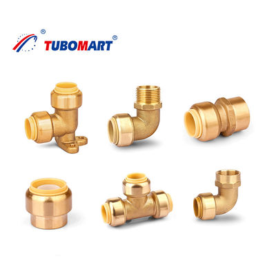 CW617N Loodvrij Pex-push-fittings Push to connect Messing Pex-pijpverbinding