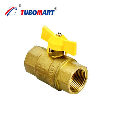 OEM-fabrikant TUBOAMRT Factory HPB58-3A koperen kogelklep voor gassysteem
