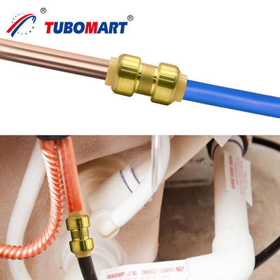 Tubomart OEM C46500 Push In Connect Pex Fittings voor gas- en watersystemen