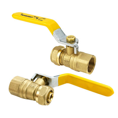 Goedkwaliteit koperen klep ISO 17484-1 & AS 417.8 NPT of BSP Draden koperen klep voor gas en water