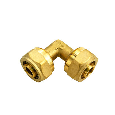 Koperen Elbow And Tee Koperen Compressie Fittings ISO 9001 Gecertificeerd ISO 9001/9002 ISO 14001