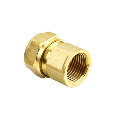ISO 14001 Frictie Pex Press Fittings Messing Compressie Fittings