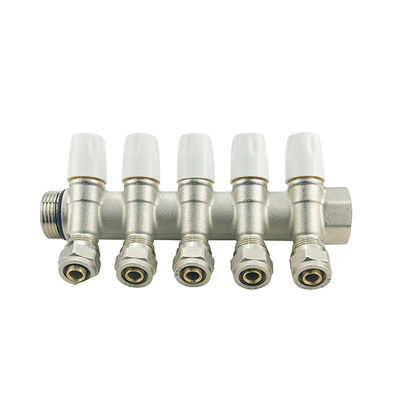 230V Spanning Messing Pex Distributie Manifold met waterbestendig ontwerp en prestaties