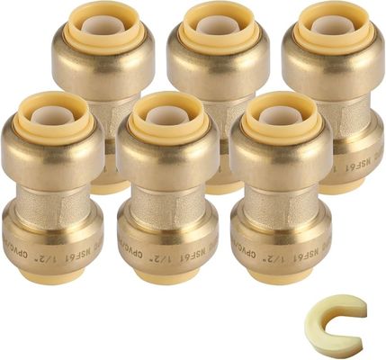 Metalen loodgietersstukken 10 mm/12 mm/14 mm PEX-buisreductieverminder rechte lasverbinding smeden modelcompressie kop