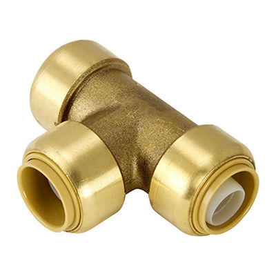 Messing Sanitair Haaienbeet Push Fittings 1/2 