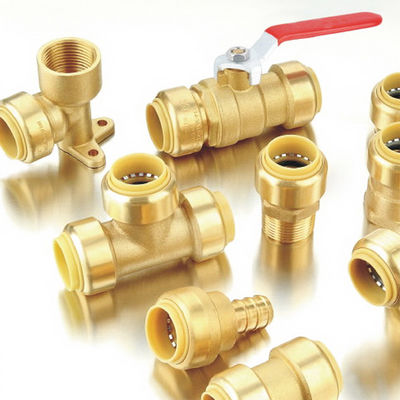 CE gecertificeerd Push in Fittings Sanitair voor PEX AL PEX Koper PVC PIPE Watervoorziening USA CANADA Markt