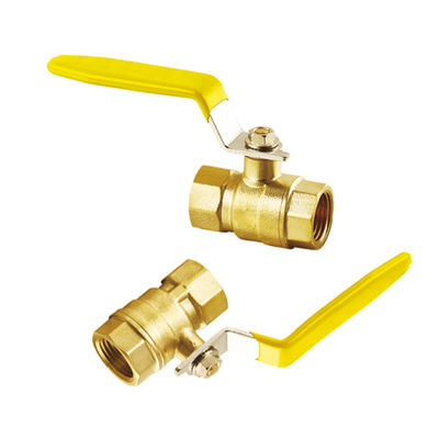CE-certificaat China Gas Valve Manufacturer Duurzaam 1/2 1/4 3/8 inch Pn20 Vrouwelijke draad Messing Gas Appliance Ball Valves