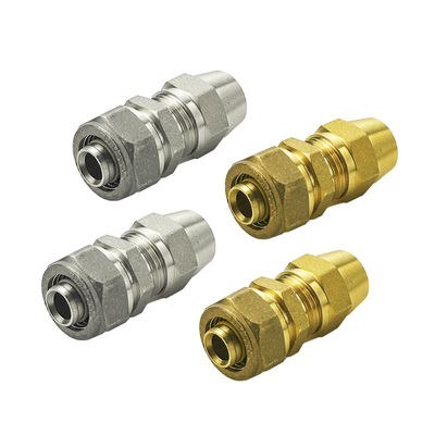 Tube Fitting 3/8 inch Flare X 3/8 inch Mannelijke NPT Messing Half-Union Gas Adapter 3/8' 'Mannelijke Flare naar 3/8' 'NPT Propaan Fittings