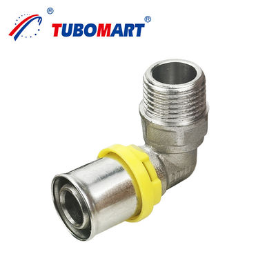 Tubomart Composite Aluminium Pex Al Pex Pipe Brass Copper Press Gas Fittings Voor GAS-systeem
