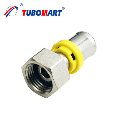 HPB58-3A Lichaammateriaal Pex Al Pex Pipe TH Type Press Fitting For And Durable High Pressure Plumbing For Gas Water