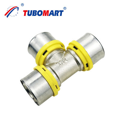 TH-type Messingpersbevestigingen 16-32 mm Groottes voor aardgassystemen U en Universal TH&U*H&F&RF