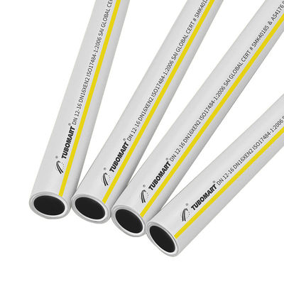 TUBOMART OEM PEX-AL-PEX Gasleiding ISO17484 Meerlagen PAP Buis Voor Verwarming GAS Systeem 16-32mm