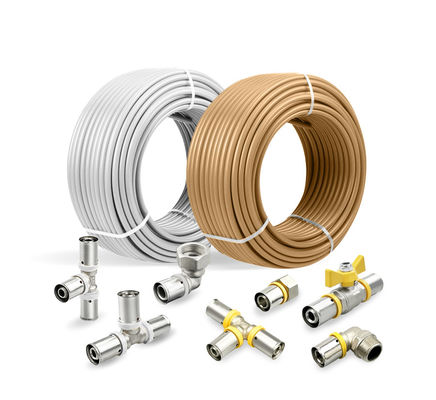 Tubomart loodgietersysteem Plastic Composite Pipe Waterleiding Flexible Pex Al Pex Pipe