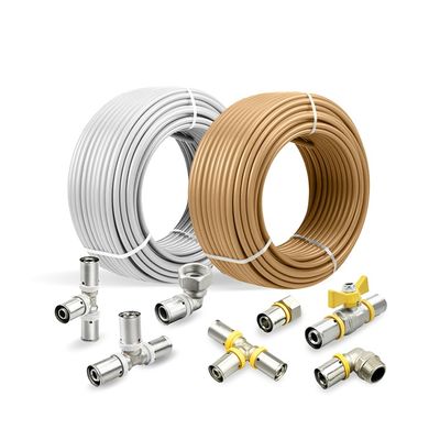 Aangepaste Groothandel Vloerverwarming GAS Pex Al Pex Sanitairbuis Kunststof 16-32MM Composiet PEX Al PEX Buis
