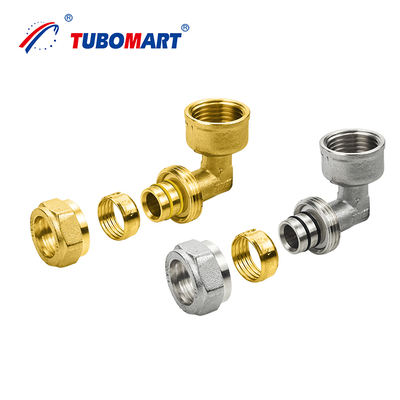 16-32mm Corrosiebestendige Messing Compressie Fitting - OEM Custom voor Loodgieterij/Gas Lucht HVAC Systemen Zware Messing Pijpfitting