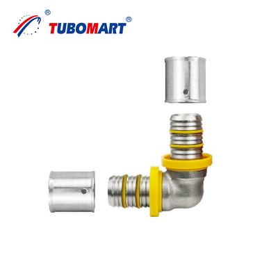 OEM ODM Pex Al Pex Press Fittings voor gas- en watersystemen 24 jaar productieervaring