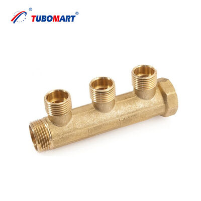 Messingfabriek HPB58-3A Trade Assurance Superieure Kwaliteit Volle Grootte Messing Distributie Waterverdeler Zonder Klep