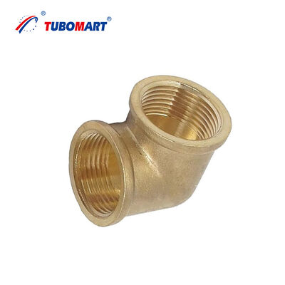 TUBOMART OEM Factory Direct Messing Male Rechte Adapter voor Koperen Buizen Schroef Fittings voor Waterleidingsysteem